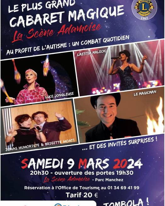 le plus grand cabaret magique
