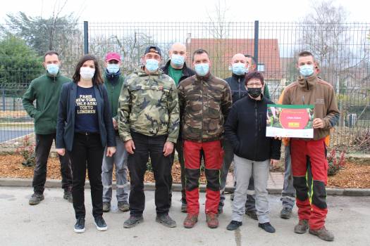 Equipe des espaces verts
