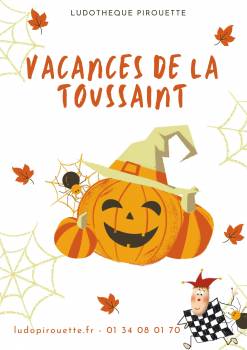 Vacances de la Toussaint à la Ludothèque