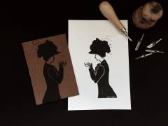Stage d'initiation à la linogravure 