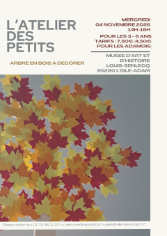 L'Atelier des Petits - Arbre en bois à décorer