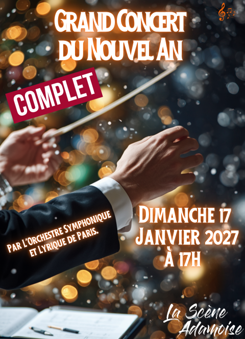 grand concert du nouvel an 27 COMPLET