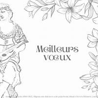 Carte de voeux Mignon © musée d'Art et d'Histoire Louis-Senlecq