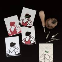 Atelier initiation à la gravure avec gouges