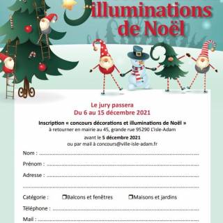 concours décoration de noël 2021 