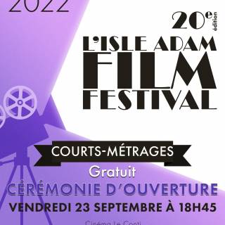 Cérémonie d'ouverture - Vendredi 23 septembre à 18h45