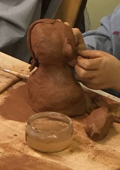 Atelier modelage en terre