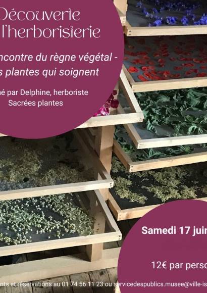 Atelier Découverte Herboristerie 17 juin 2023