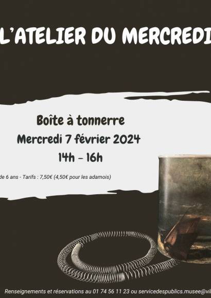 L'Atelier du mercredi - 7 février