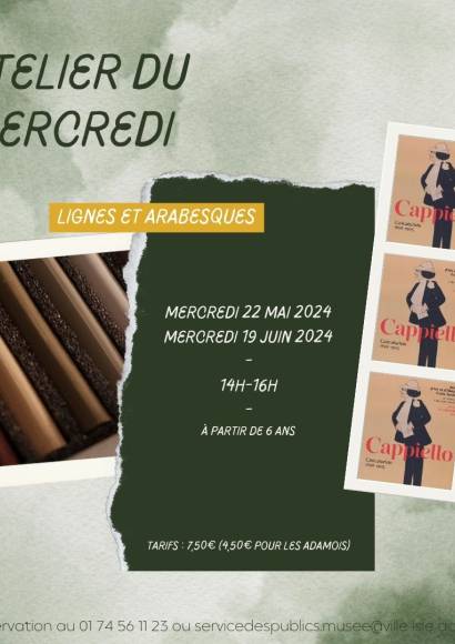 L'Atelier du mercredi - Lignes et arabesques