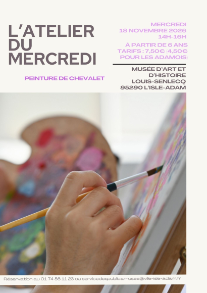 L'Atelier du mercredi - Peintre de chevalet