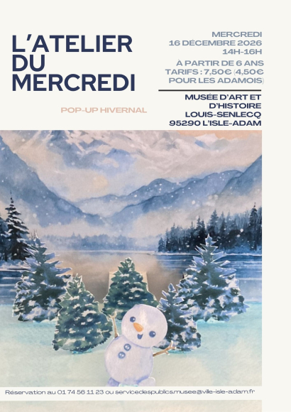L'Atelier du mercredi - Pop-up hivernal