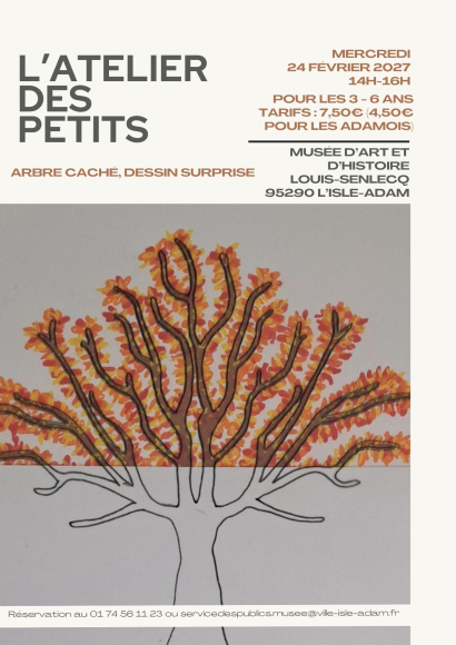 L'Atelier du mercredi - Arbre caché, dessin surprise
