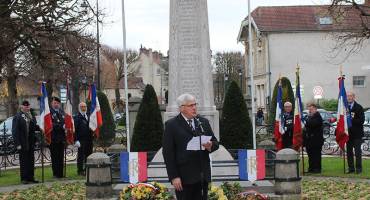Commémoration en hommage aux morts pendant la guerre d’Algérie et pendant les combats au Maroc et en Tunisie
