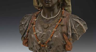 Buste de femme berbère. Joseph Le Guluche