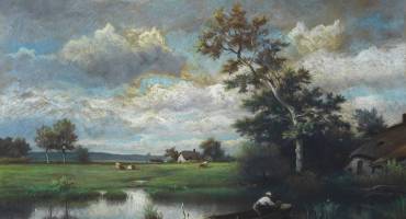 Le Pêcheur. Jules Dupré