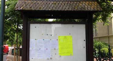 Les panneaux d'affichage