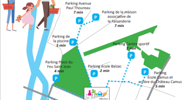 Parking marché