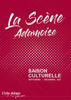 couv programme scène adamoise septembre décembre 2021
